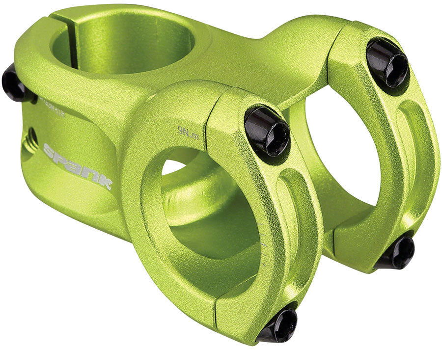 Spank Spoon 318 0 43mm Threadless Stem 31.8mm Clamp 1 1/8 in Steerer Green