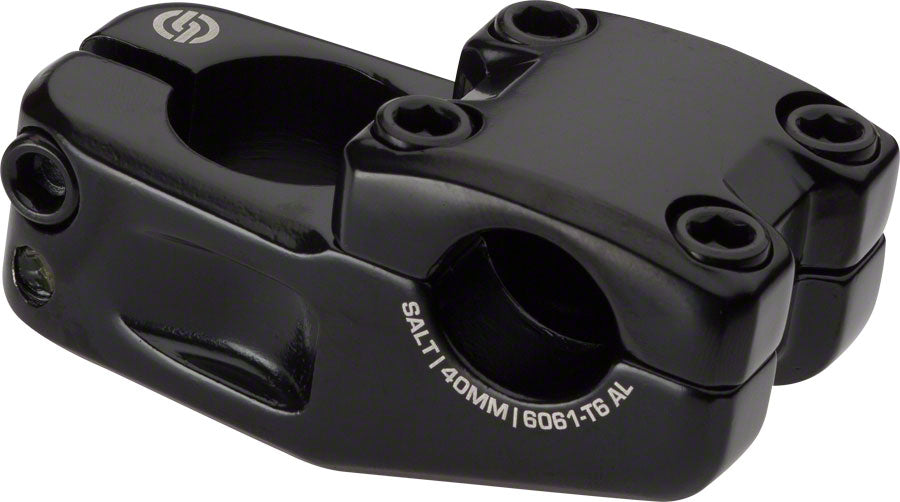 Salt Junior V2 Topload Reach 40mm Top Load Stem 22.2mm Clamp 1 1/8 in Black