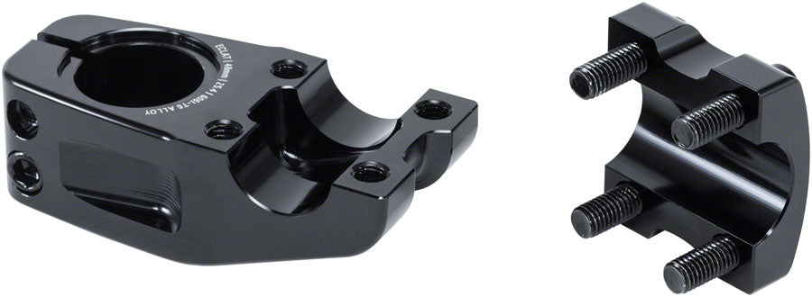 Eclat Domain BMX Reach Topload 48mm Top Load Stem 25.4mm Clamp 1 1/8 in Black