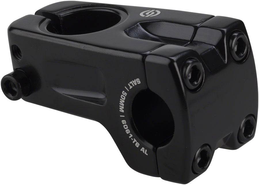 Salt Pro BMX 50mm Front Load Stem 22.2mm Clamp 1 1/8 in Steerer Black