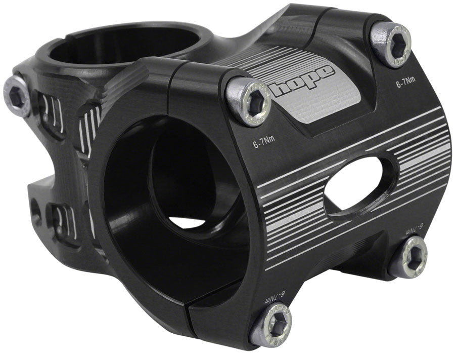 Hope AM/Freeride Stem 35mm Threadless Stem 35mm Clamp 1 1/8 in Steerer Black