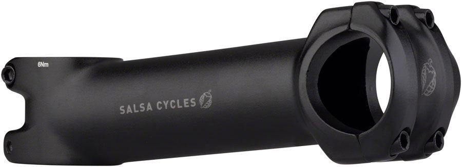 Salsa Guide 6 1 8" Aluminum 120mm Threadless Stem 31.8mm Clamp 1 1/8 in Black