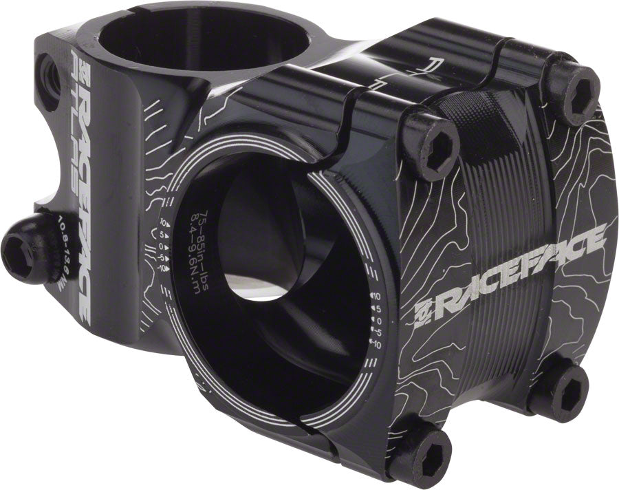 Raceface Atlas 0 1 8" Aluminum Threadless Stem 35mm Clamp 1 1/8 in Steerer Black