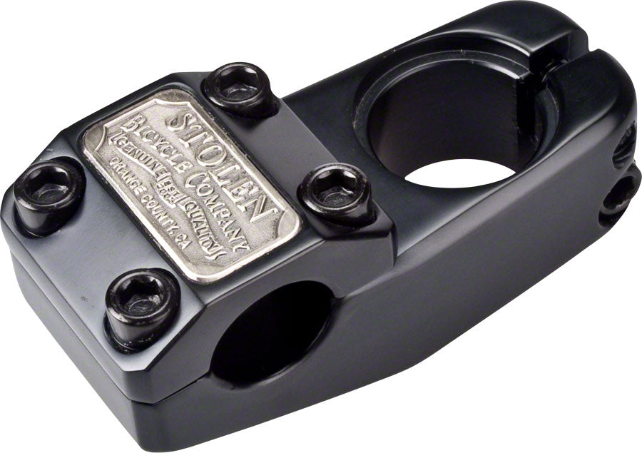 Stolen Slab Top Load Stem 22.2mm Clamp 1 1/8 in Steerer Black