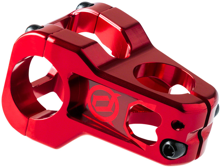 DEITY Cavity Stem - 50mm, 31.8 Clamp, +/-0, 1 1/8", Aluminum, Red