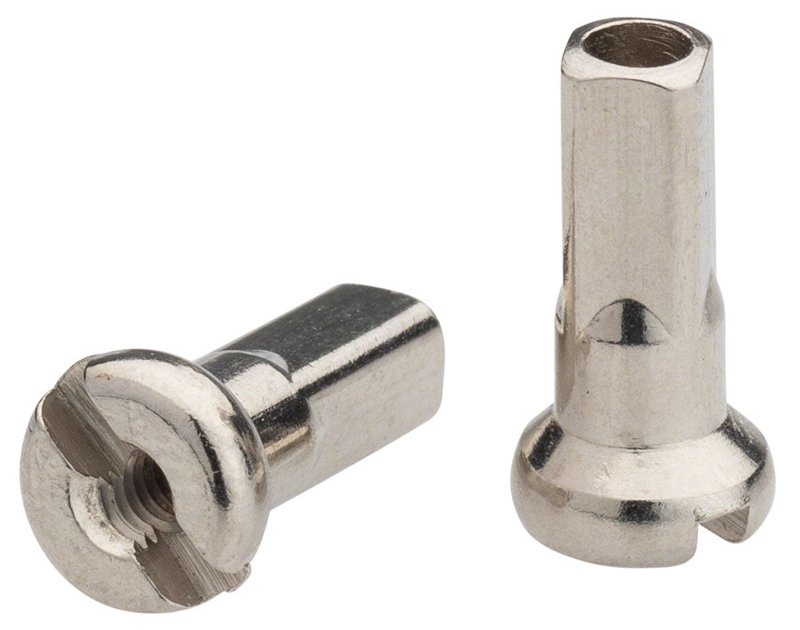 RaceFace Brass Nipples - Silver, 28 Pack