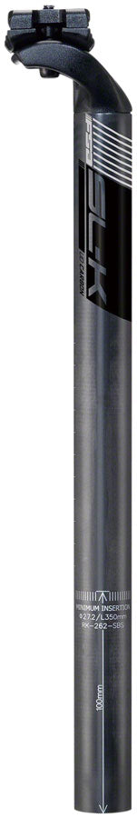 FSA FSA (FSA ) K SB20 27.2mm 400mm 20 mm Setback Seatpost Black