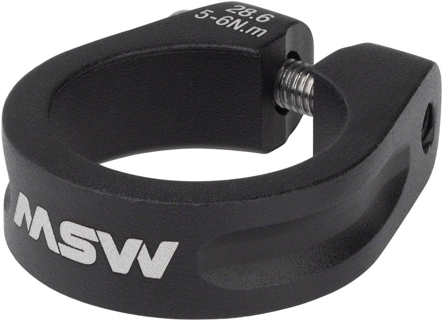 MSW Seatpost Clamp - 28.6mm, Black