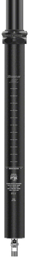 Raceface Turbine R Dropper 30.9 Travel 200mm Seatpost Black