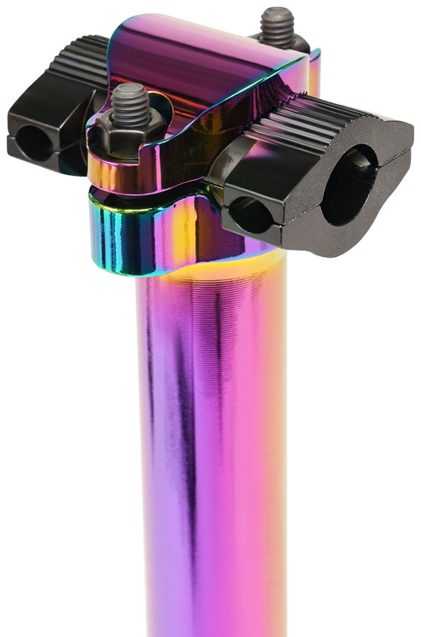 Salt Plus HQ CNC Oil Slick 200mm Setback Seatpost