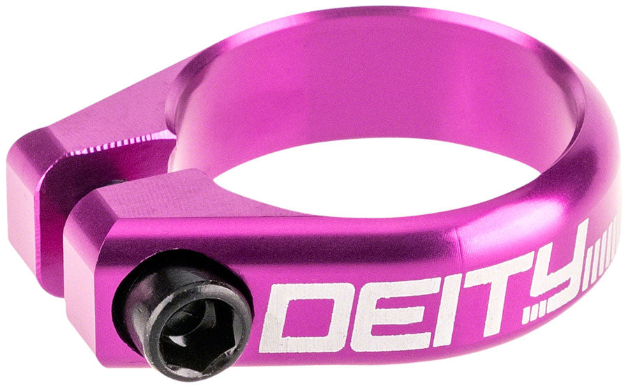 DEITY Circuit Seatpost Clamp - 38.6mm, Purple
