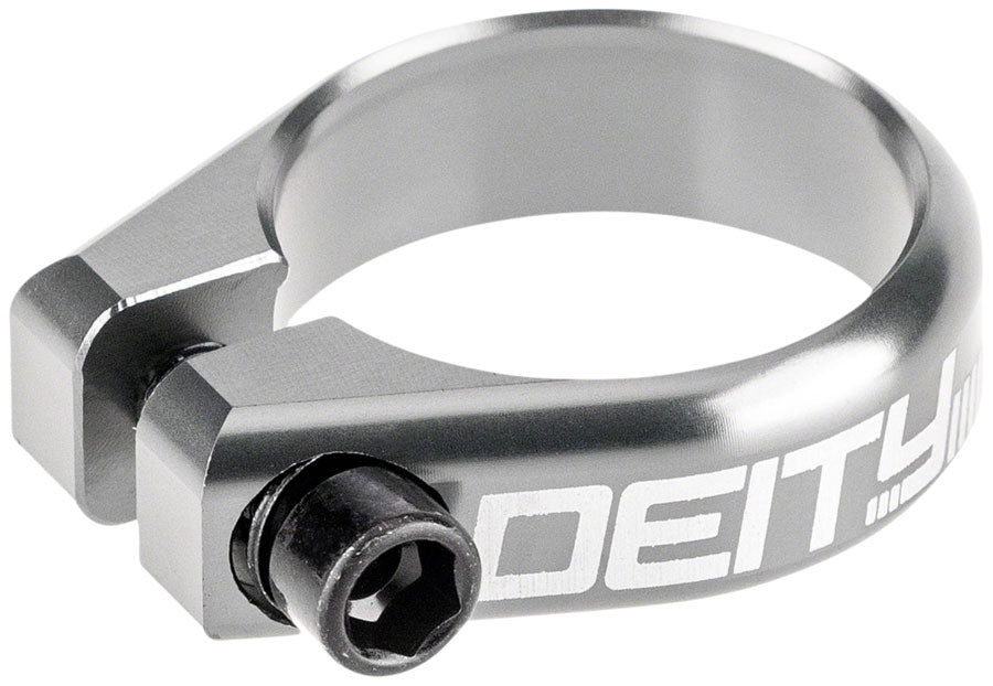 DEITY Circuit Seatpost Clamp - 36.4mm, Platinum
