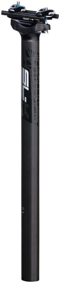 FSA FSA K SB0 Graphic 27.2mm 400mm 0 mm Setback Seatpost Black