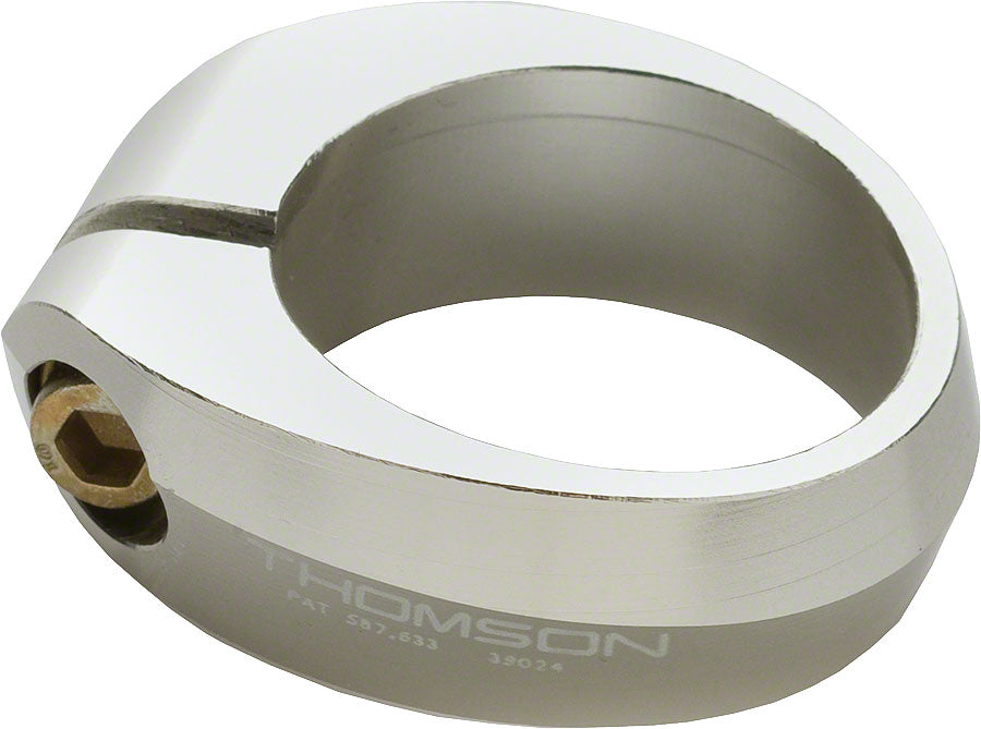 Thomson Seatpost Clamp: 36.4 Silver