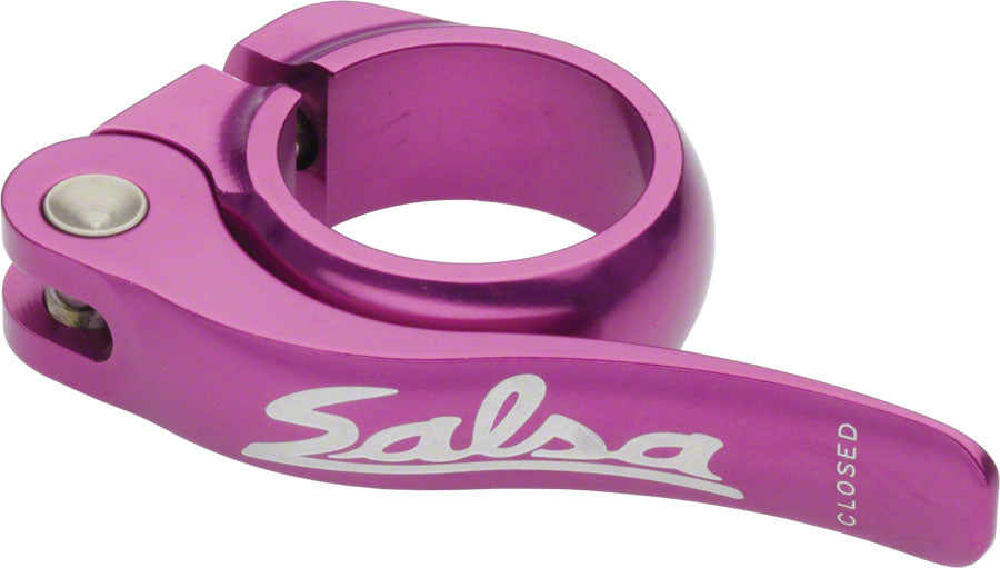 Salsa Flip-Lock Seat Collar 36.4 Purple