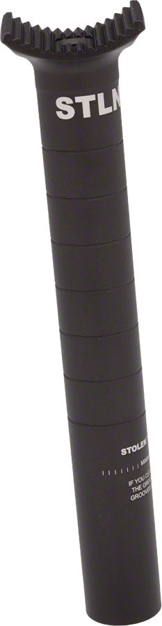 Stolen Tuner Pivotal 220 220mm Seatpost Black
