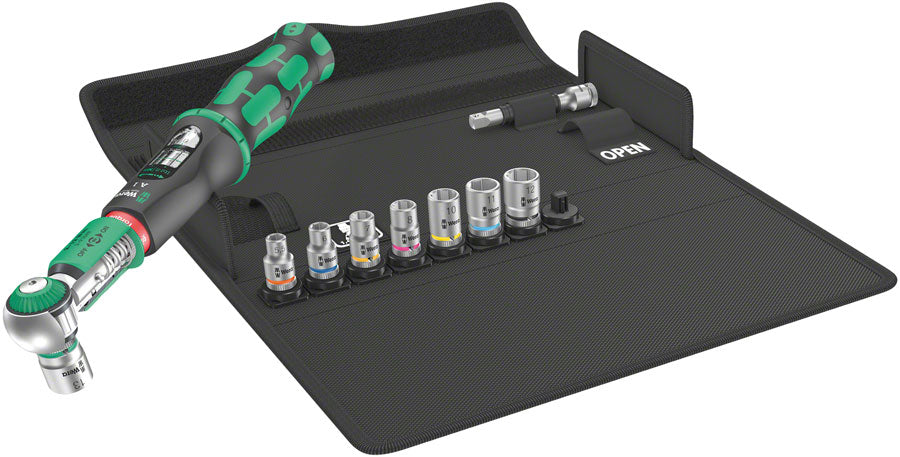 Wera Safe-Torque A 1 Torque Wrench Set 1 - 1/4" Square Head Drive, 2-12 Nm, 10 Pieces