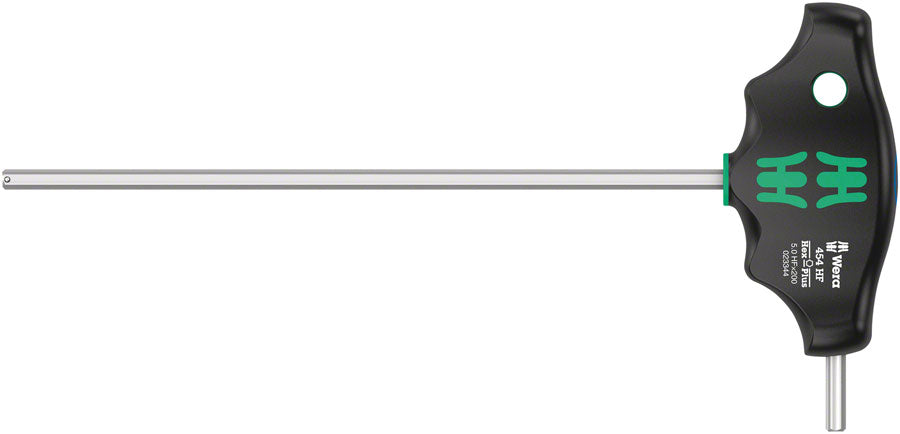 Wera 454 HF T-handle hexagon screwdriver Hex-Plus with holding function, 5 x 200 mm