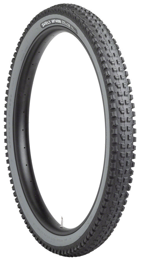 Surly Dirt Wizard Tire - 27.5 x 2.8, Tubeless, Folding, Black/Slate, 60 tpi