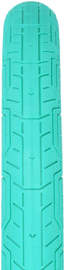 Radio Raceline Oxygen Tire - 20 x 1.75, Clincher, Folding, Teal/Black, 120 TPI