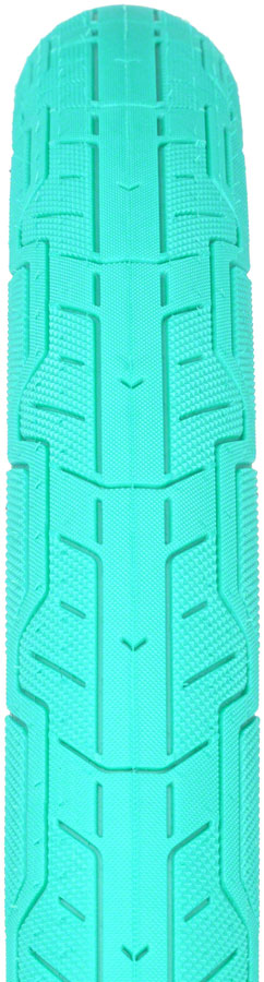 Radio Raceline Oxygen Tire - 20 x 1.95, Clincher, Folding, Teal/Black, 120 TPI