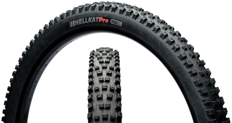 Kenda Hellkat Tire - 26 x 2.4, Tubeless, Folding, Black, 60tpi, AGC