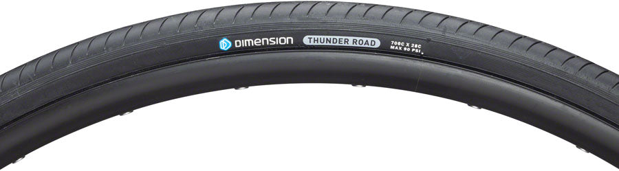 MSW Thunder Road Tire - 700 x 28, Wirebead, Black