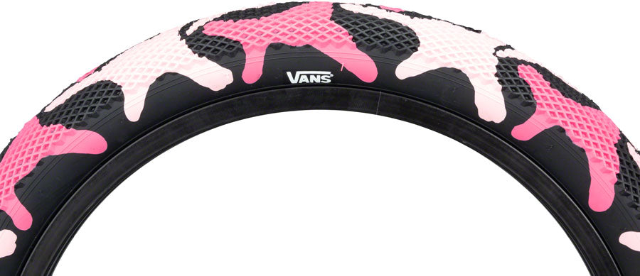 Cult X Vans Tire - 20 x 2.4, Clincher, Wire, Pink Camo/Black