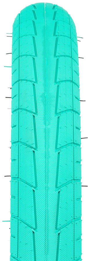 Salt Tracer Tire - 20 x 2.35", Teal, 65psi