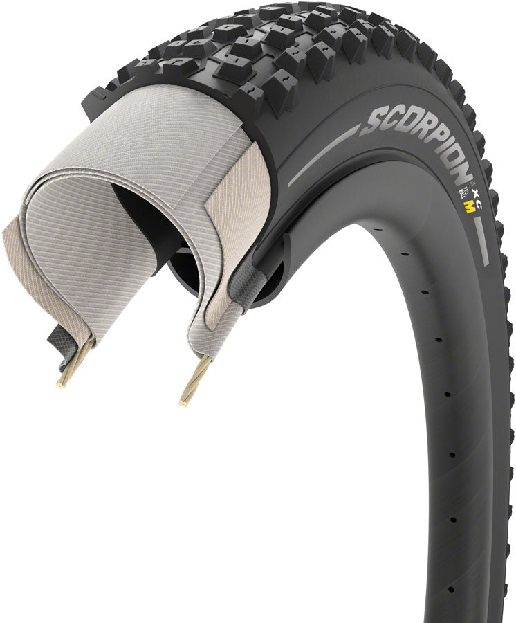 Pirelli Scorpion XC M Tire - 29 x 2.4, Tubeless, Folding, Black