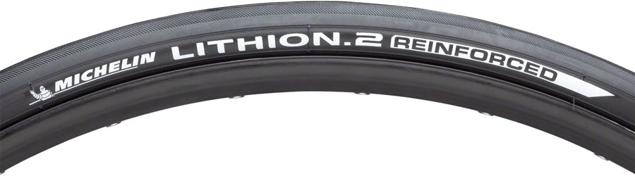 Michelin Lithion 2 Tire - 700 x 25, Clincher, Folding , Black, Reinforced