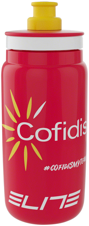 Elite SRL Fly Cofidis Water Bottle - 500mL, Red