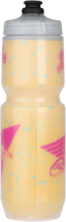 Whisky It's the 90s Purist Insulated Water Bottle - Yellow/Clear, 23oz