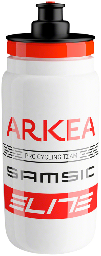 Elite SRL Fly Arkea-Samsic Water Bottle - 550mL, White/Red