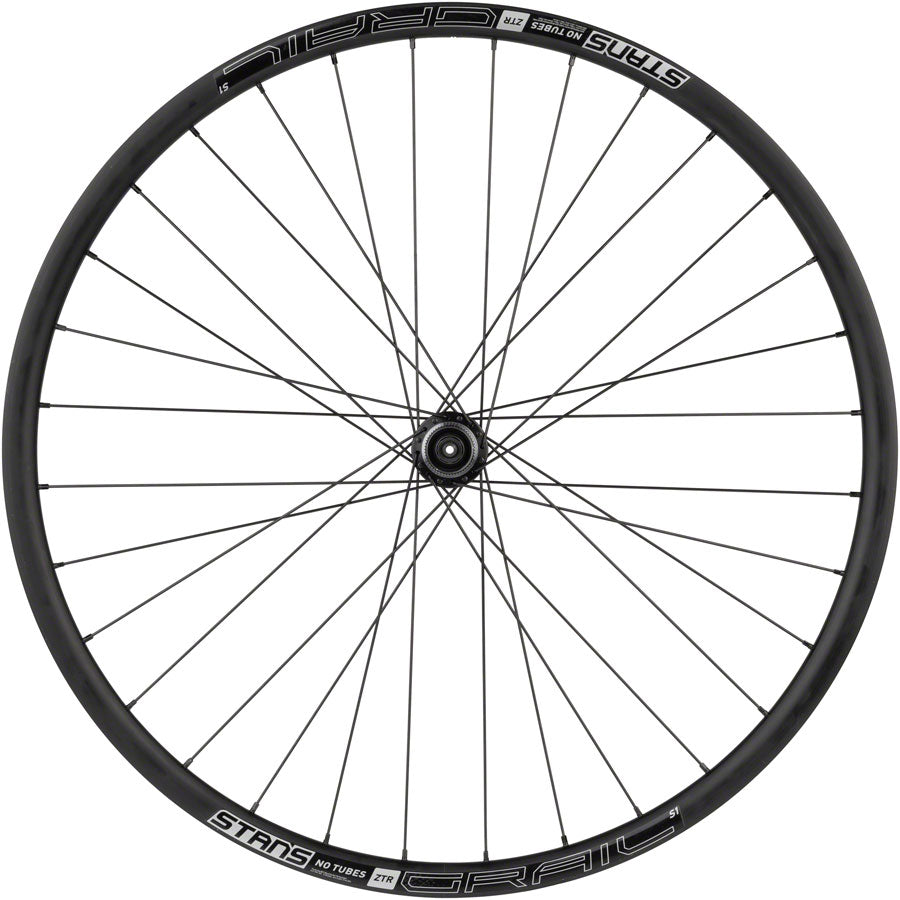 Quality Wheels Shimano / Stan's Grail S1 Rear Wheel - 700c, QR x 135mm, Center-Lock, HG 10, Black
