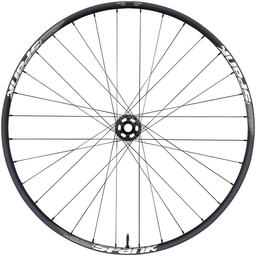Spank 350 Vibrocore Front Wheel - 27.5", 15 x 110mm Boost, 6-Bolt, Black