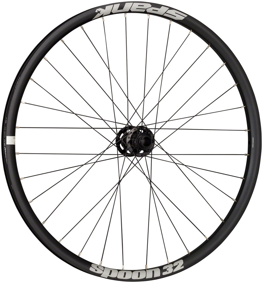 Spank Spoon 32 Front Wheel - 27.5", 15 x 110mm Boost, 6-Bolt, Black