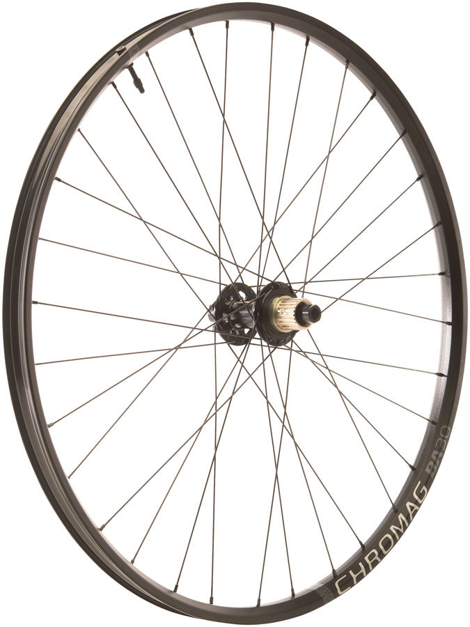 Chromag BA30 Rear Wheel - 29", 12 x 148mm, 6-Bolt, MicroSpline, Black