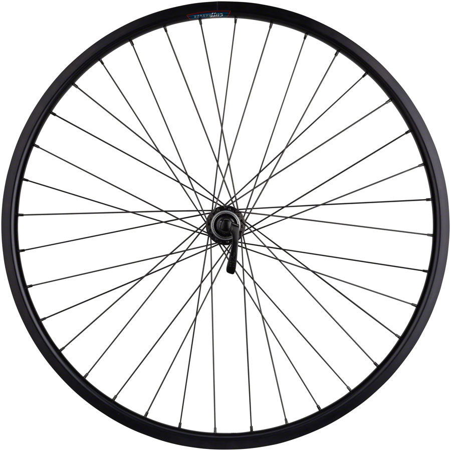 Velocity Cliffhanger Disc Brake Heavy Duty Front Wheel - 650b, QR x 100mm, Center-Lock, Black
