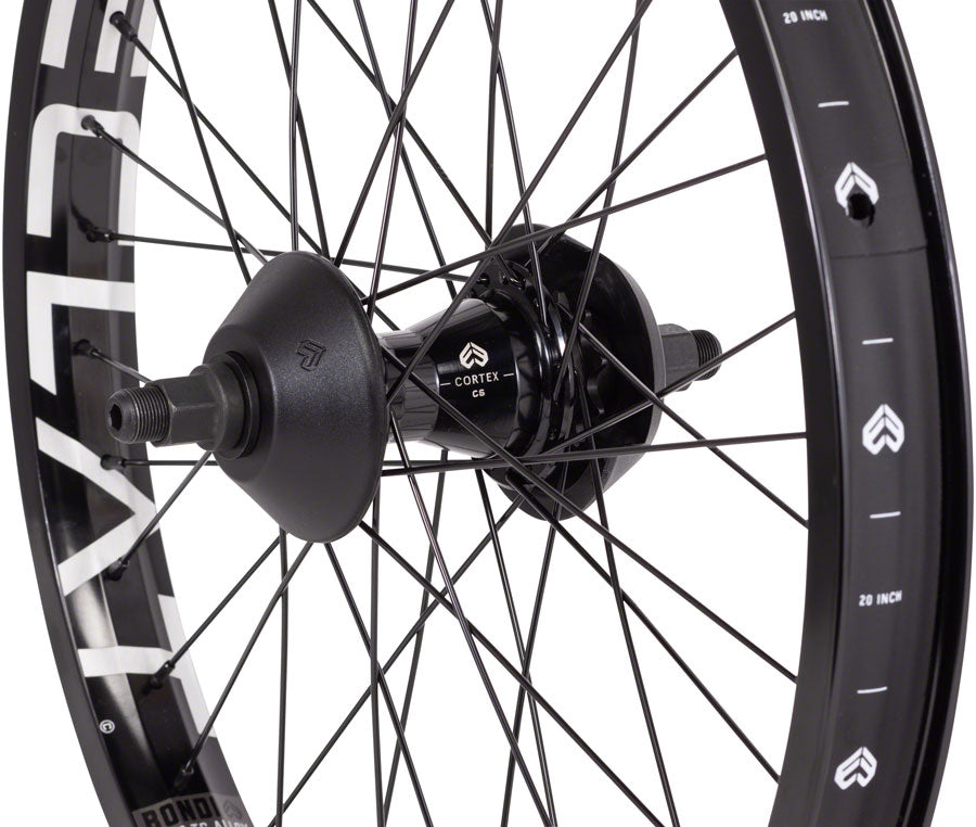 Eclat Bondi Rear Wheel - 20", 14 x 110mm, Rim Brake, Cassette, Black, Clincher, Cortex