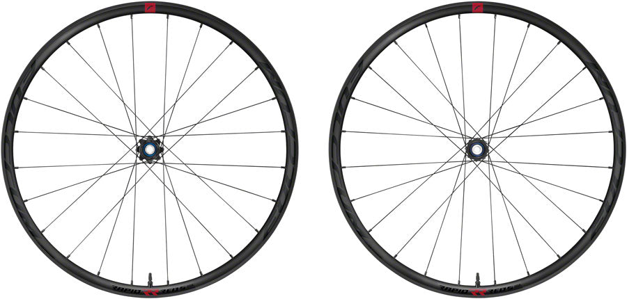 Fulcrum Rapid Red 5 DB Wheelset - 650b, 12/15x100/142mm, Center-Lock, HG  11,Black, 2-Way Fit