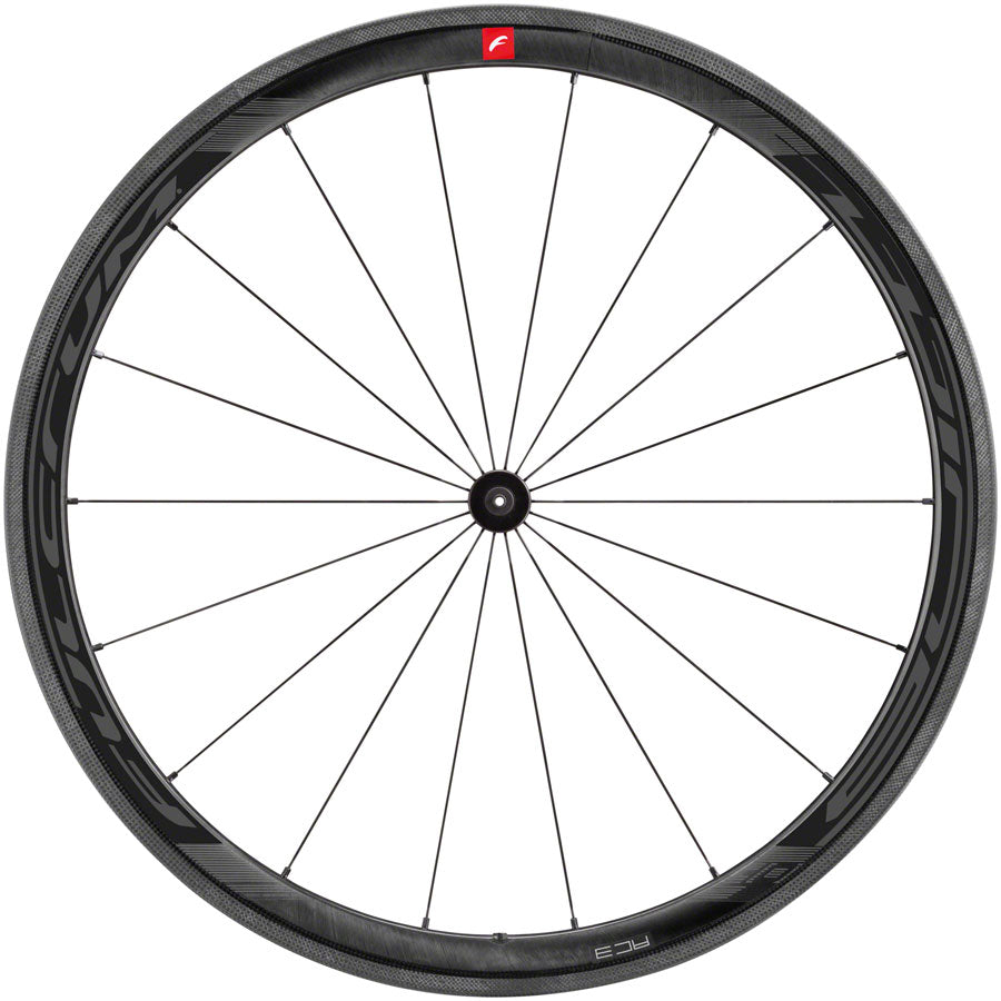 Fulcrum wind 40 リムブレーキ Fulcrum WIND 40C Front Wheel - 700, QR x 100mm, Rim Brake, Black
