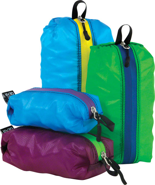 Granite Gear Air ZippDitty Stuff Sack: Set of 4 Sizes