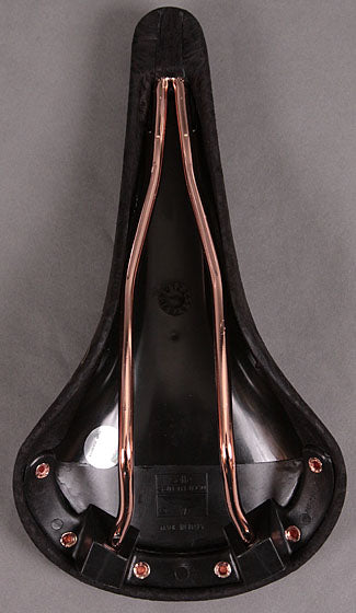 San Marco Regal Rino Copper Rivets Comfort Saddle Black
