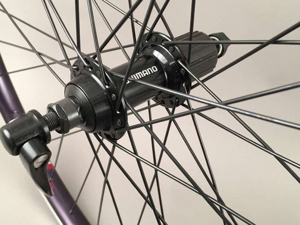 Black Heavy Duty Velocity Cliffhanger 700c Wheelset 100-135mm