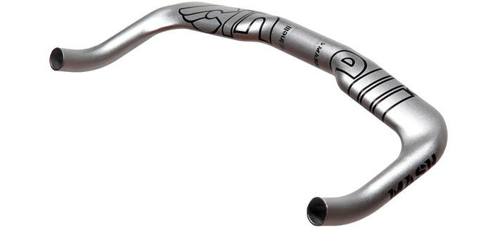 Cinelli MASH Alloy Bullhorn Bar Silver 6061-T6 Aluminum 40cm c-c