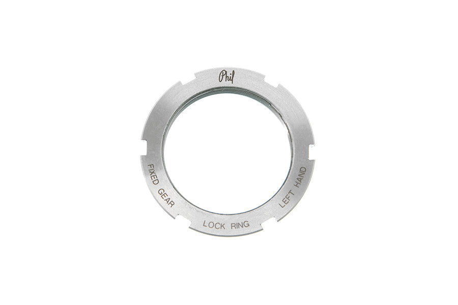 Phil Wood Track Lockring Fits 12 to 22 Tooth Cogs - ITALIAN threads ONLY