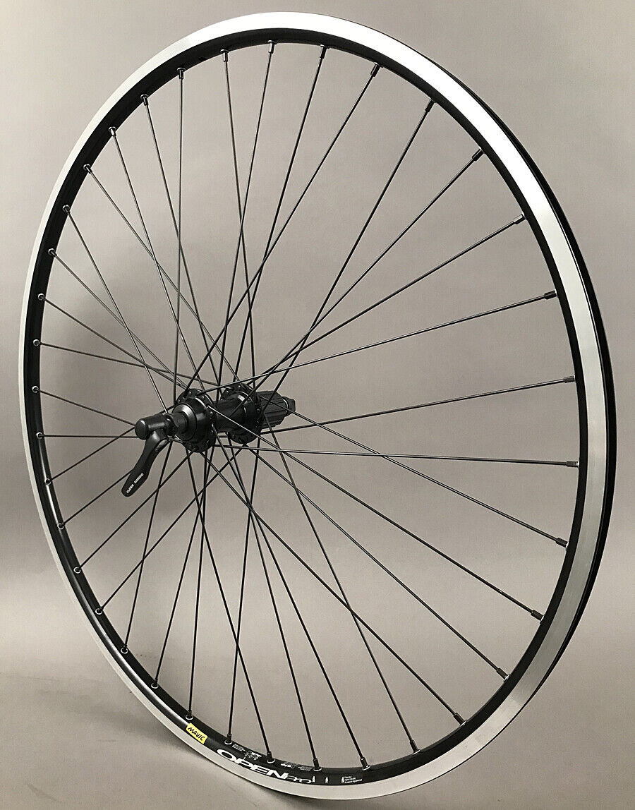 Mavic Open Pro Black Shimano Tiagra Hubs Road Bike Wheels 11 Spd