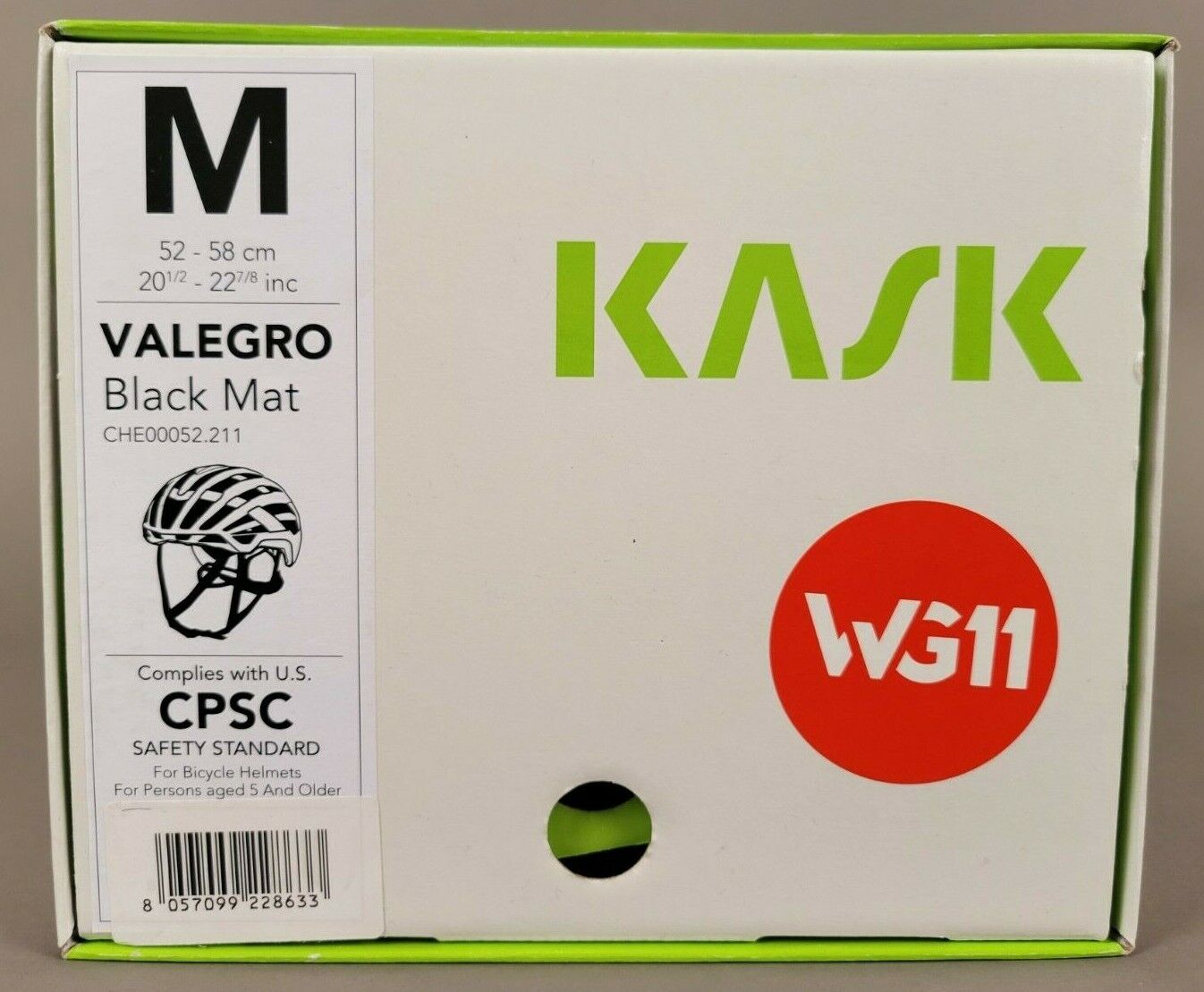 Kask Valegro Bicycle Helmet Minimum Weight Maximum Cooling Md