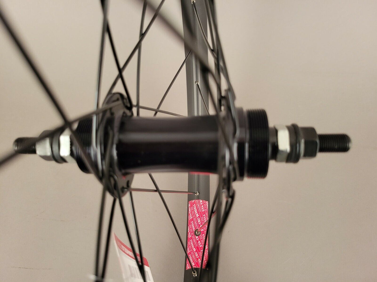 Sta-Tru BMX Wheelset 20" 3/8 x 100mm 3/8 x 110mm Black Single Speed